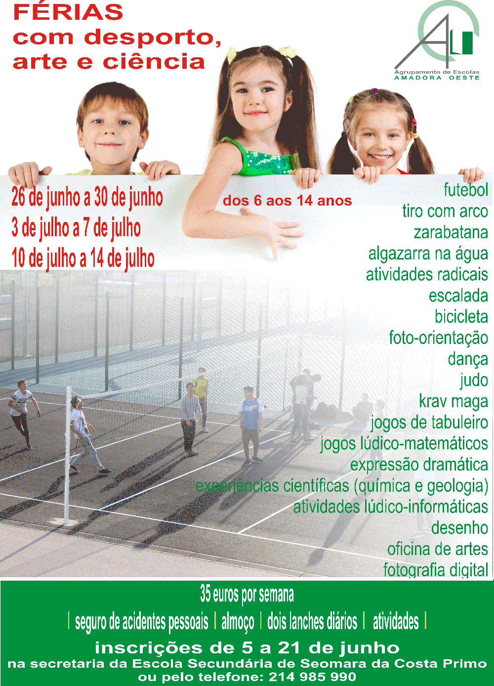 2017junho12 Campo de férias