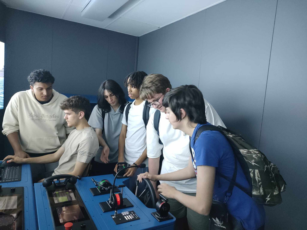 Visita de estudo à Escola Náutica Infante D. Henrique 6
