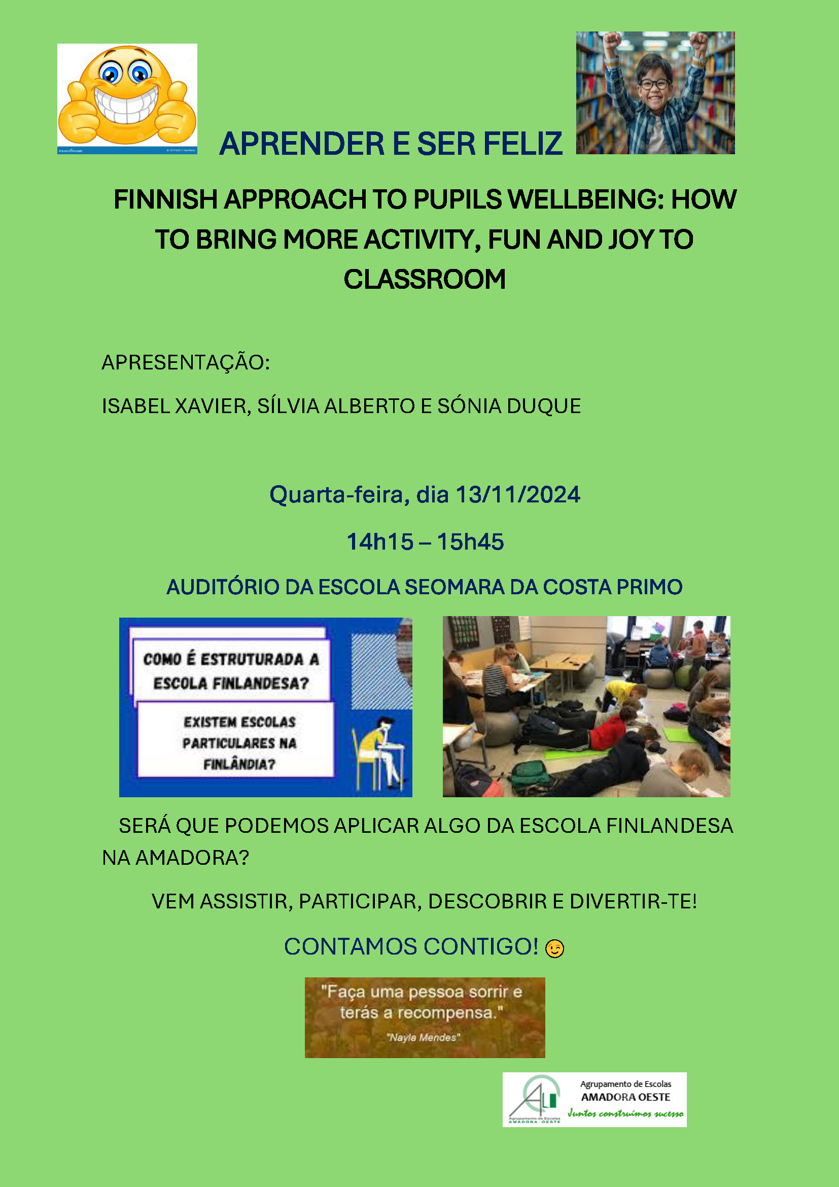 FINNISH APPROACH TO PUPILS WELLBEING HOW TO BRING MORE ACTIV