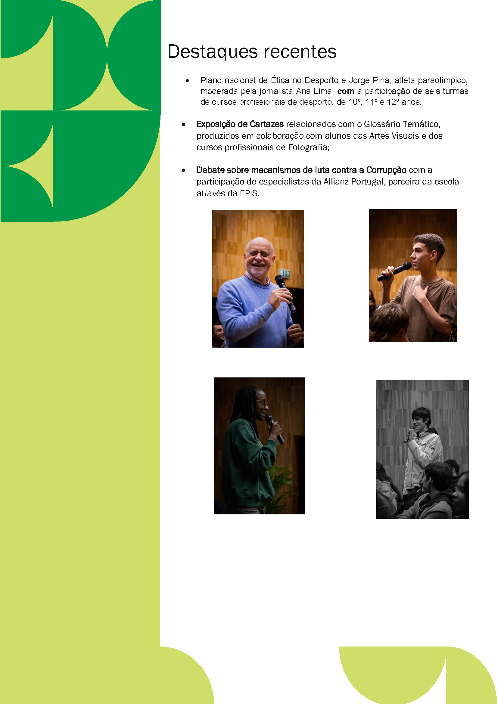 Notícias sobre Atividades de Literacia Anticorrupção Página 2