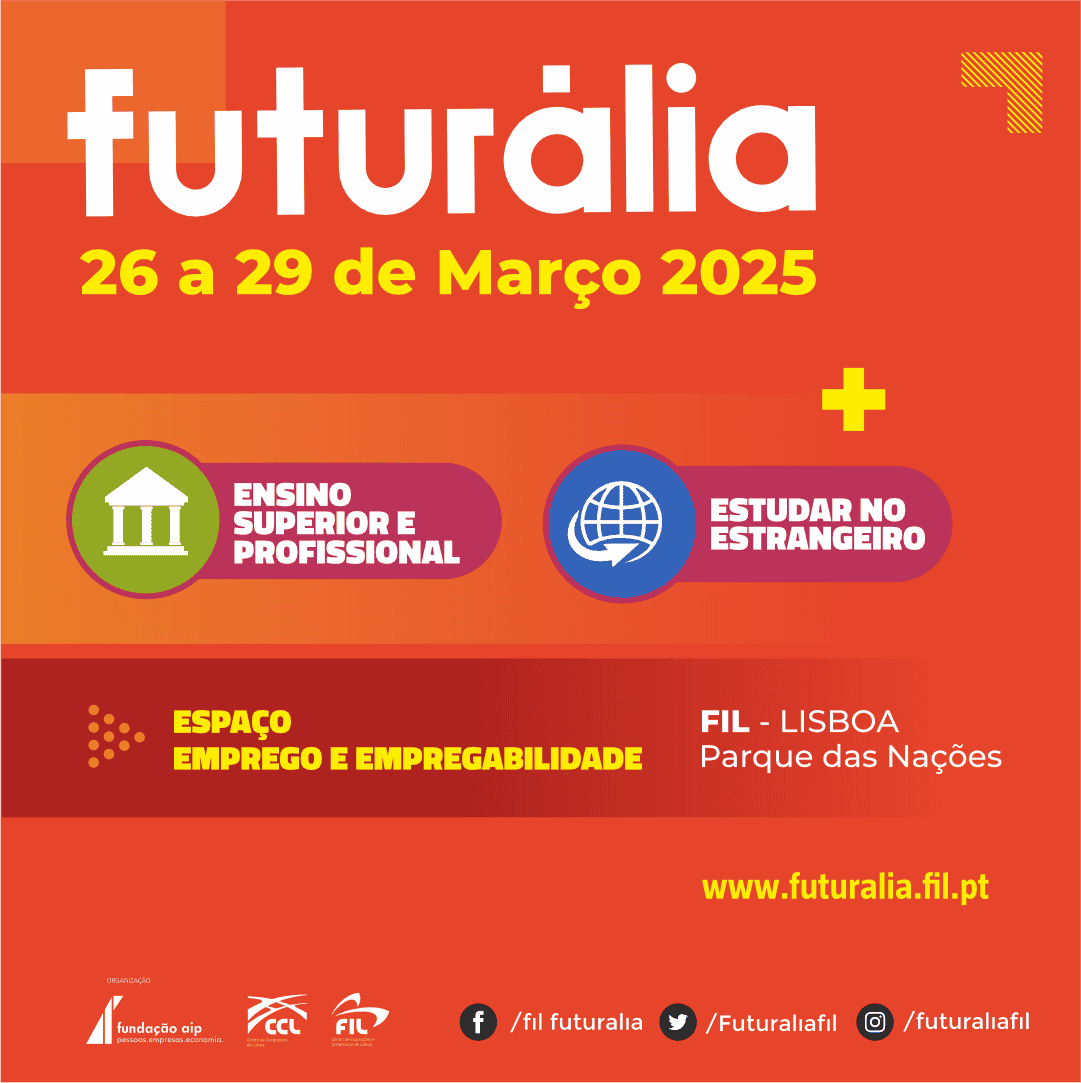 futuralia feira de emprego estagio candidatura talent portugal cartaz