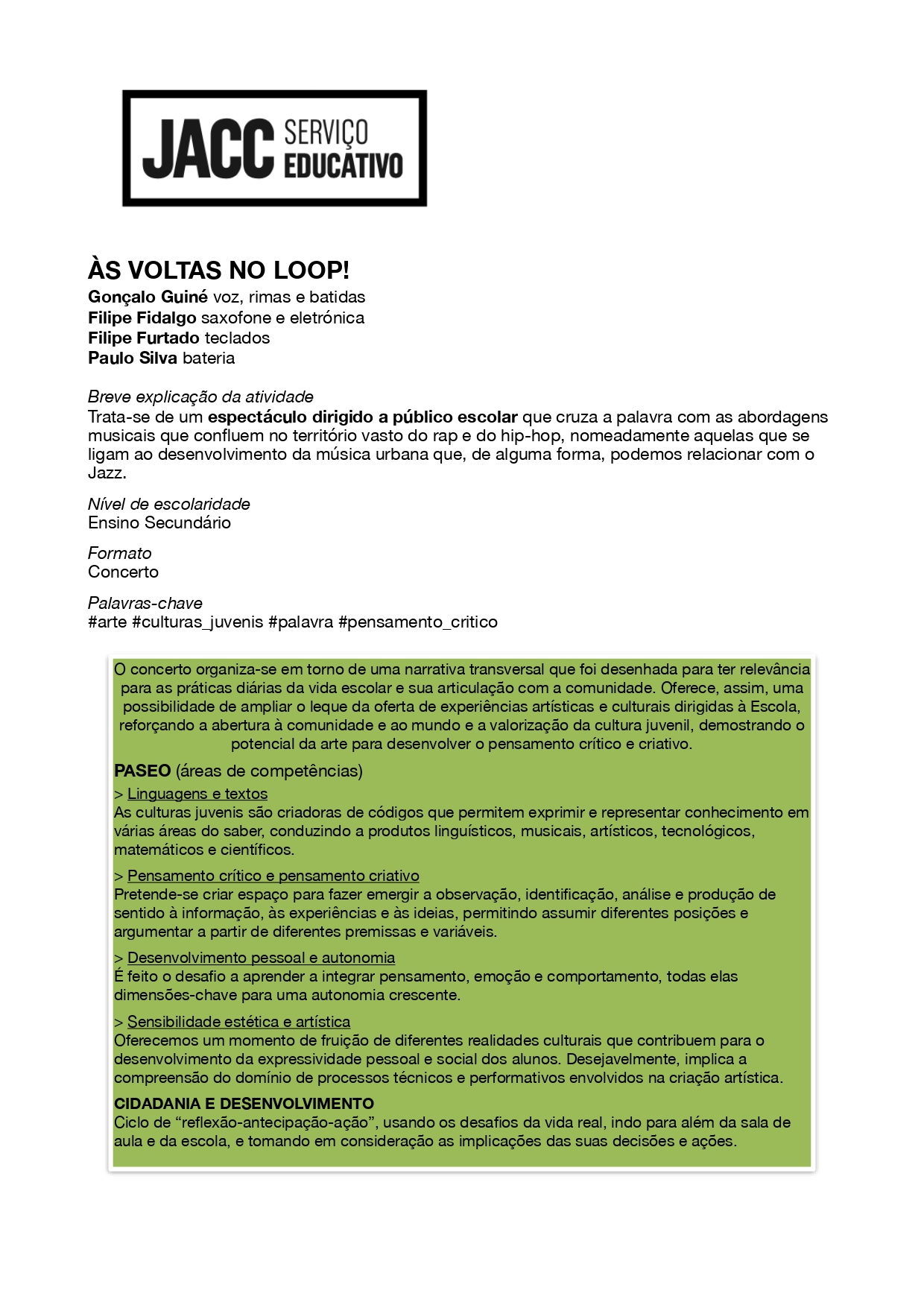 Ficha Professores Voltas no Loop Serviço Educativo JACC Amadora ES Seomara page 0001