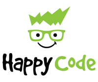 Logo happy code