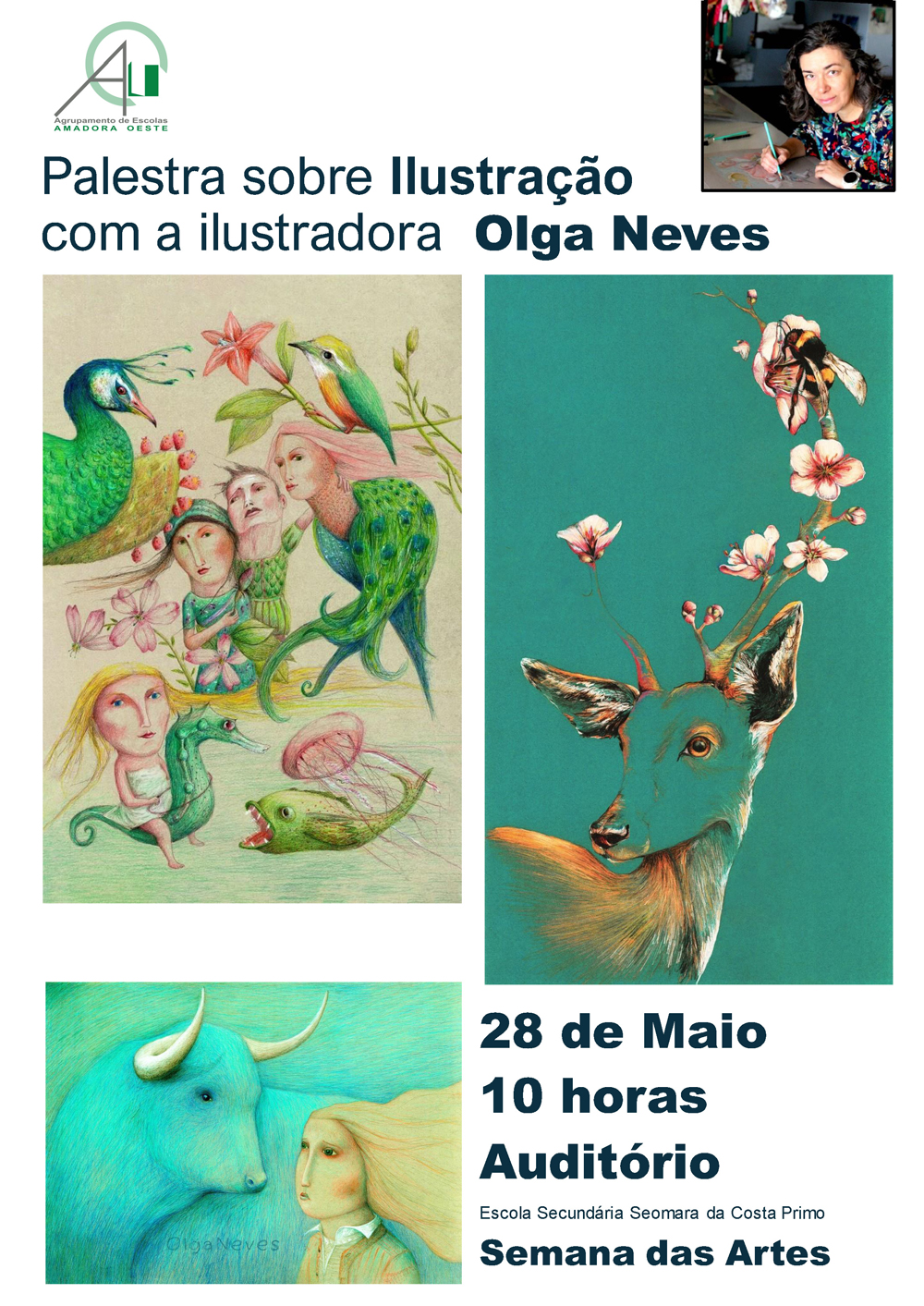 cartaz palestra com Olga Neves final 